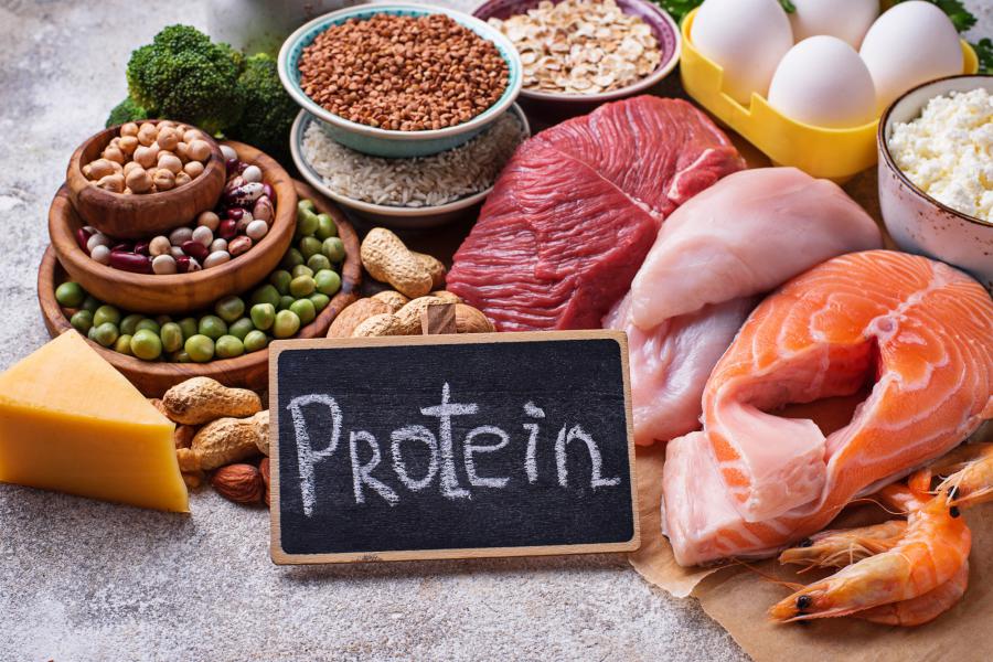High-protein foods like chicken, eggs, fish, lentils, and Greek yogurt for a lean and fit body.